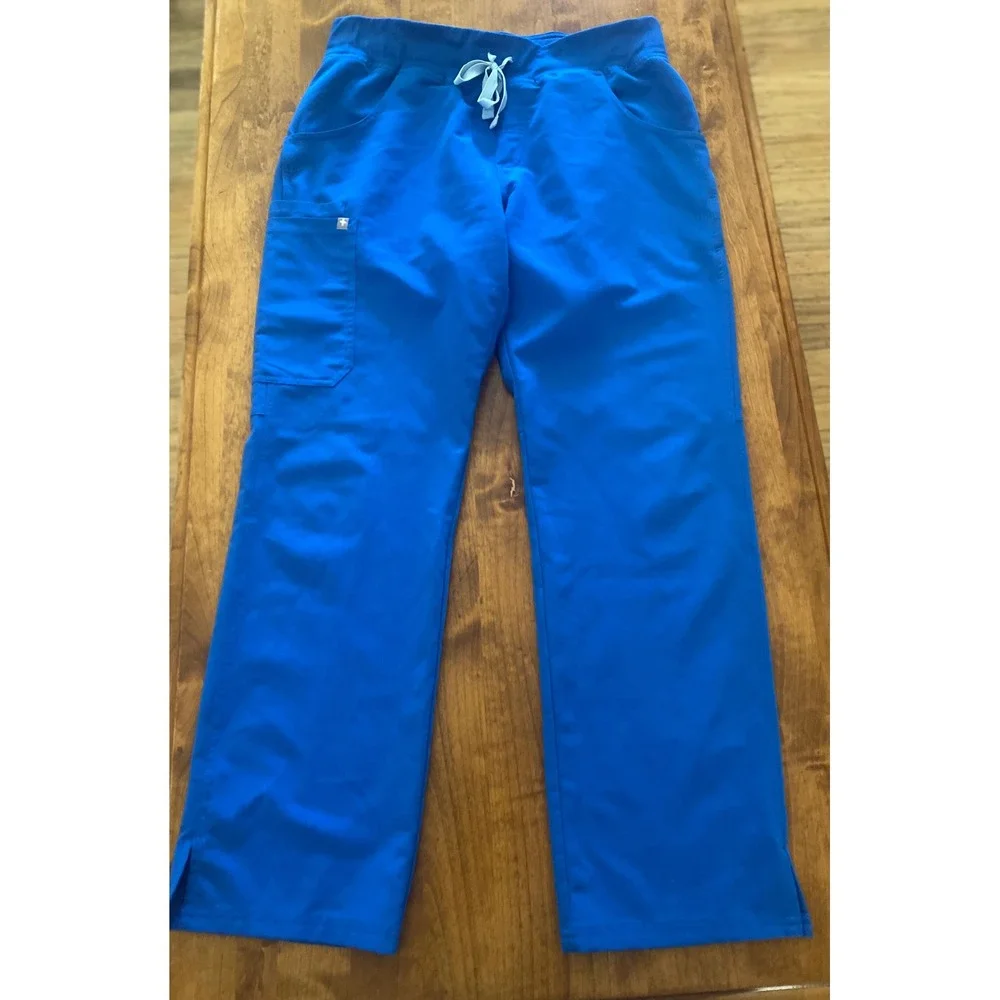 FIGS Kade Cargo Scrub Pants Royal Blue Technical Collection T21004 Men's Medium
